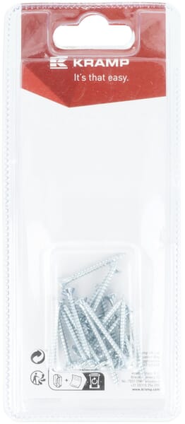 Vis pour panneaux d'aggloméré 3 x 30 mm (20) — réf. KRSPS330P20B