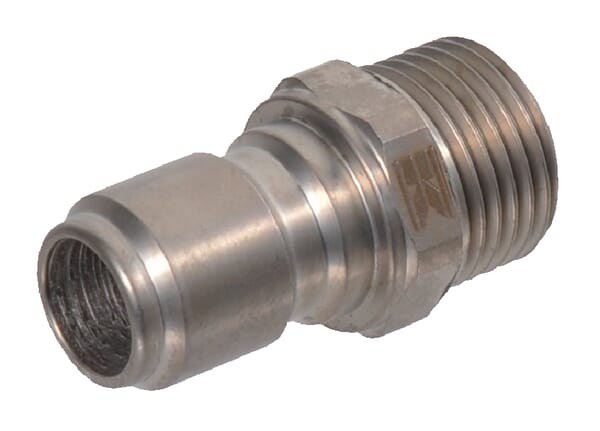 Nerezové vnější rychlospojky, systém Suttner, vnější závit