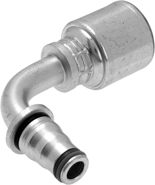 Racc. à sertir Quick-Lok DN13 90° · réf. 8G8MQLH90S