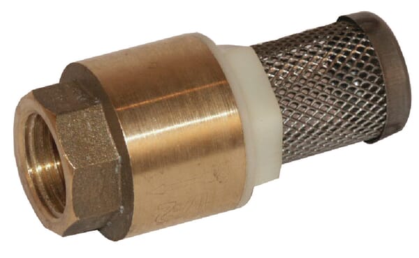 Crépine+clapet 1 1/2" inox — réf. WK51305