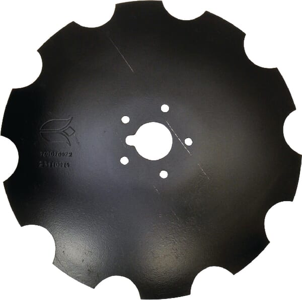 Disque Ø 510x5 mm crénelé — réf. 760020022