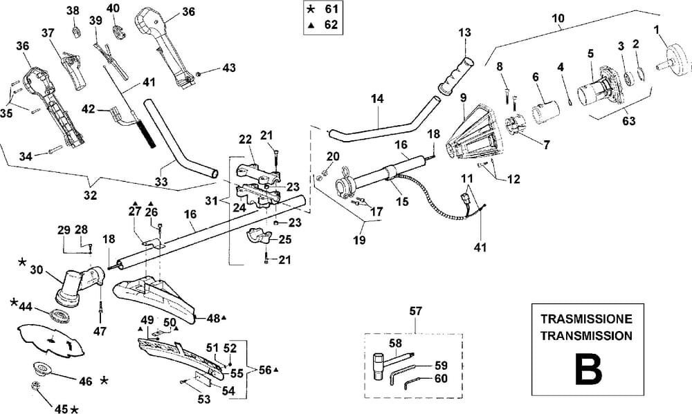Pohon - provedení B pro Active typ 4,5 model B