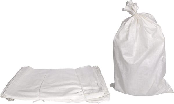 Pytle na obilí, bílé 40 kg
