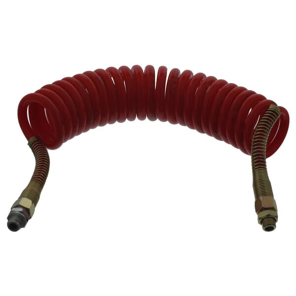 Tuyau d'air spiralé 6 m M16 x 1,5 rouge · réf. T710035