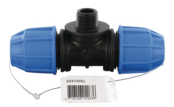 S16 Raccord T 20x¾" mâle · réf. 654740SL