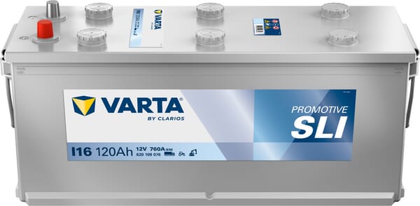Batterie 12V 120Ah 760A I16 VARTA Promotive SLI — réf. 620109076