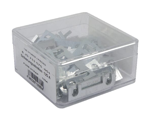 Fusible bande 125A longueur 41mm pack 100x Hella · réf. 8JS713575051