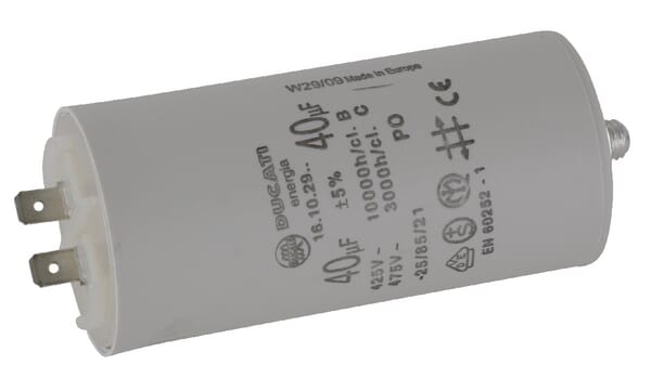 Condensateur avec fiche 40µF · réf. FGP013630