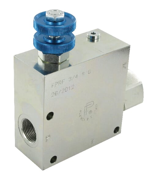 3cestný průtokový regulační ventil 3/4 90-150