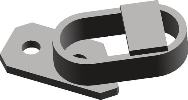 Krytka mazací trubky