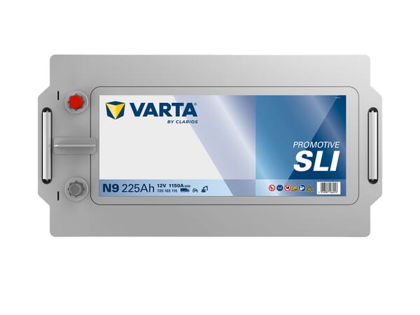 Käynnistysakku Varta 12V 225Ah 1150A - Auton Akut ja Ajoneuvoakut - 725103115 - 3