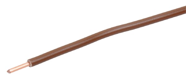 PVC kabel.žíla hnědá 2,5 mm²