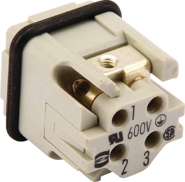 Insert M A 3P racc. à vis — réf. 09200032611