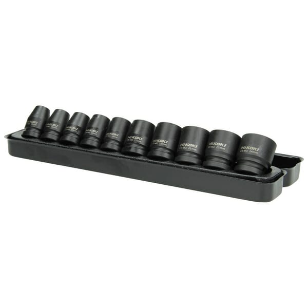 Coffret 10 douilles choc 1/2" · réf. 751879
