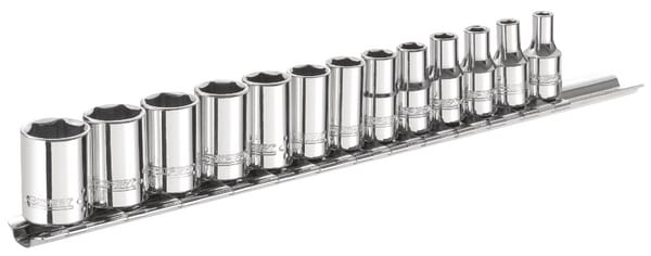 Compo. douilles 1/4" - 13 pcs · réf. E194675
