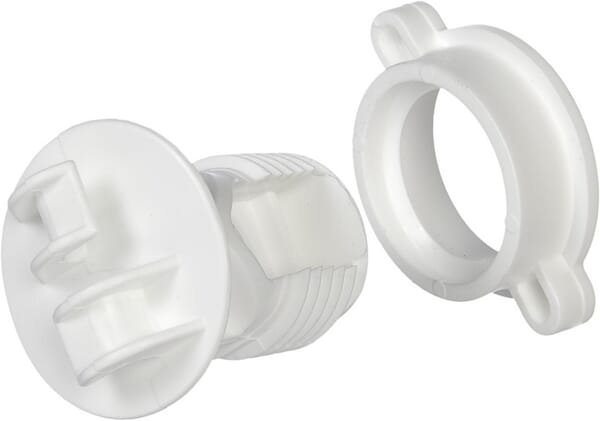 10 Isol. à écrou blanc ø6-16mm · réf. 010943GAL