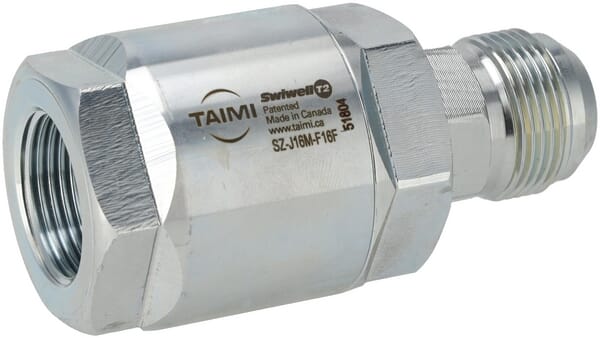 Raccord pivotant M 1-1/16 JIC x F 3/4 NPT · réf. SZJ12MF12F