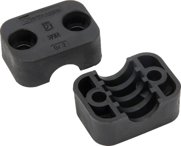 Support de tube PA 15mm · réf. RS911215PA