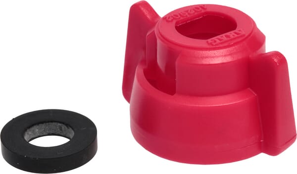 Ecrou de buse 10 mm rouge · réf. 40290203P025