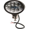 Arbeidslykt LED, 24W, 2240 lm, oval, 10/30V, 141,5x64,5x90 mm, flomlys, 8 LED-er, Kramp
