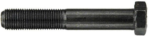Boulon hexagonal partiellement fileté 3/8 x 2 1/2 UNF noir — réf. 93138212UNFBP001