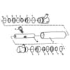 Hydrauliek cilinder (serie 01 / 02)