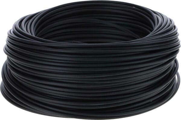 Câble 1x1,5 mm noir · réf. KA1155