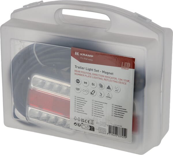 Kit d'éclairage LED 12V câble magnétique 12m — réf. LA212351KR