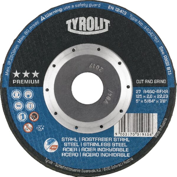 Cut&Grind Premium 125x2 · réf. 34042757