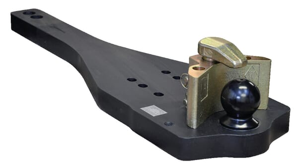 Plaque de support Attelage à boule 80 mm · réf. 8002900
