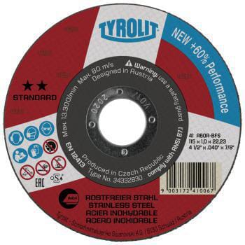 Disque à couper 125x1,6x22,23mm A46R-BFS — réf. 34332834