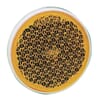 Round reflector, yellow, screw-on, Jokon