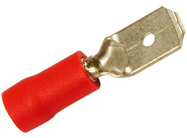 Cosse M Plate Rouge 6.6Amp 6.4mm (x50) · réf. VLC2413
