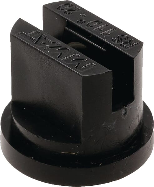 Buse à jet plat RS 110° 20 noir(e) plastique MMAT · réf. RSMM11020