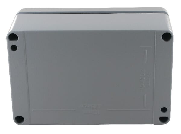 Enceinte en aluminium 80x75x57m vue 4