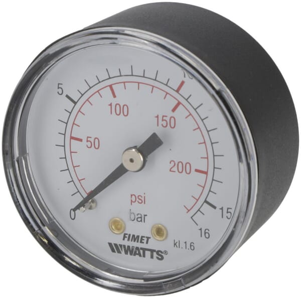 Tlakoměr ø50 1/4" 16/10B