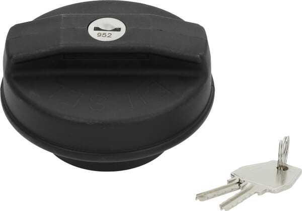 Víko palivové nádrže s klíčem