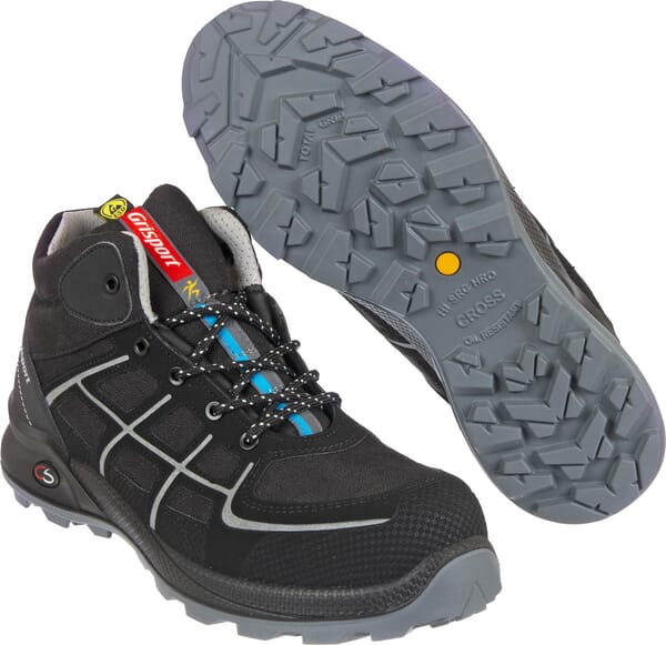 Захисне взуття Cross Safety Firm S3 чорно-сіре - 48