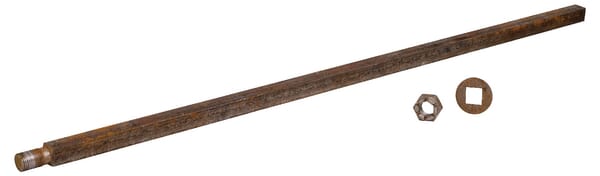 Axe de déchaumeur à disques, 40 x 40 L-3000mm — réf. 524012403000