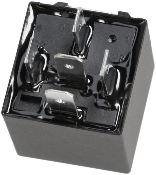 Mini relais 24V, inverseur, 30A/40A, avec support vue 2