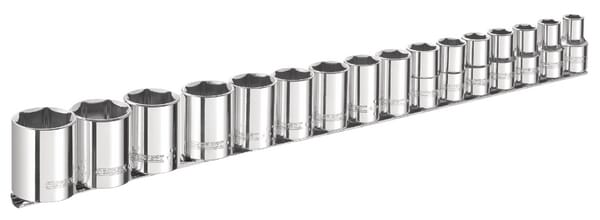 Compo. douilles 1/2" - 16 pcs · réf. E032902