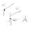 Rotary arm and tines from mach. ID 3100
