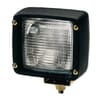 Work light Halogen, square, 12/24V, white, 112x97x126.5mm, AMP/Blade terminal sleeve, Ultrabeam by Hella