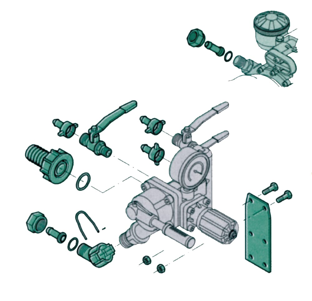 Pièce d'assemblage VDR50 2+1 vue 2