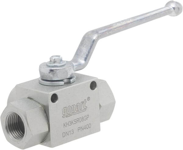 Robinet à boisseau sphérique 3/2-L - 3/8" BSP — réf. KH3KSR06KR
