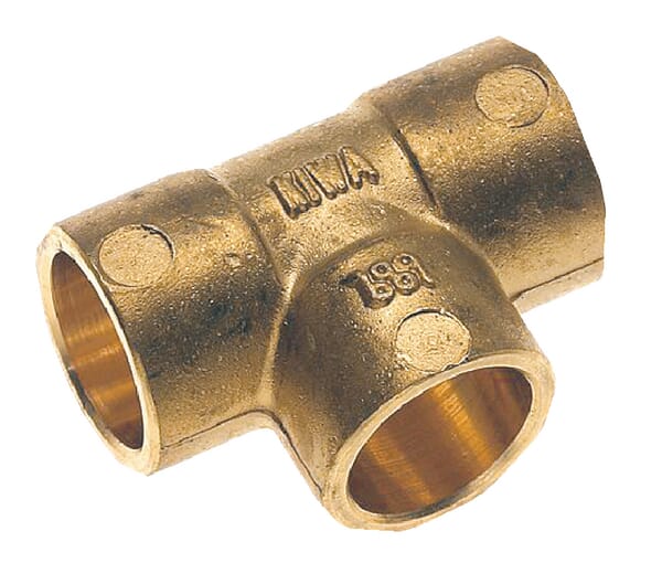 Raccord en T en laiton 12x12x12 mm · réf. 81700