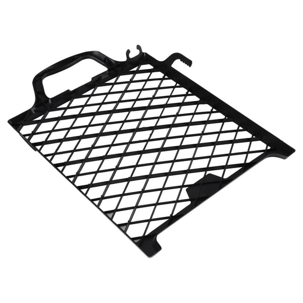 Grille à roulettes en plastique 27x29,5 cm noir — réf. CP2340610