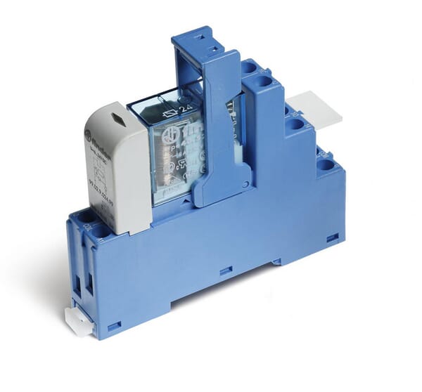 Interface relais Mod. borne à vis 2CO 8A/24V DC/Agni · réf. 485290240010