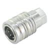 Female quick-release pressure couplings, PV type _