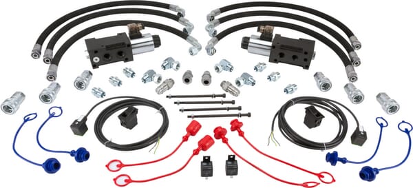 Vanne 8/3 12 V CC avec raccord · réf. 8312AK10142SET
